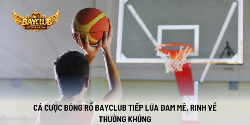 Cá Cược Bóng Rổ BAYCLUB Tiếp Lửa Đam Mê, Rinh Về Thưởng Khủng