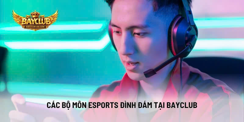 Các Bộ Môn Esports Đình Đám Tại BAYCLUB